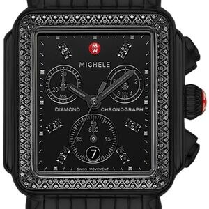 Michele Deco Noir Diamond Black Steel
Women's Watch MWW06A000786